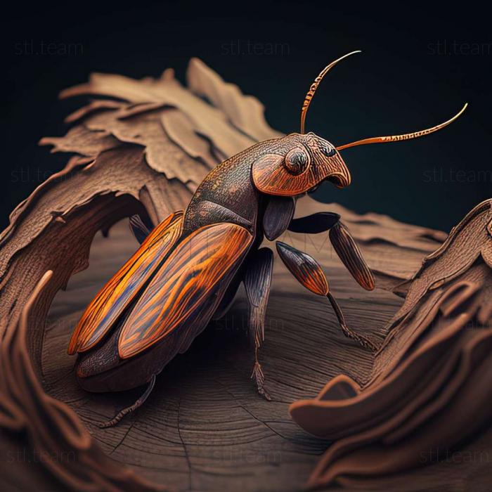 3D модель Cantharis flavilabris (STL)